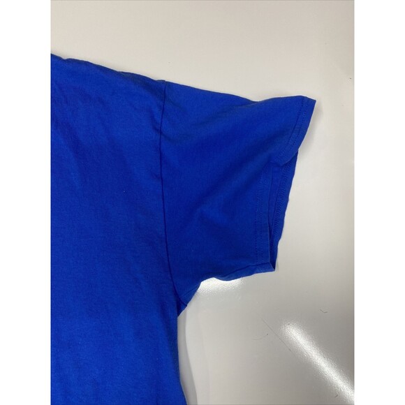 Be A DaddyCorn in a Daddy Shark World blue short sleeve graphic t shirt size XL - Picture 4 of 11